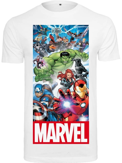 T-shirt motif/style vengeurs allstars team - merchcode - Kiabi