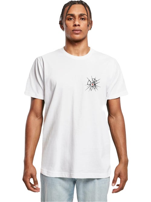 T-shirt motif/style verre brisé - mister tee - Kiabi