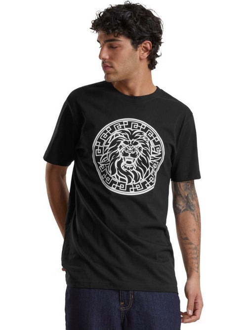 T-shirt motif/style visage de lion - mister tee - Kiabi