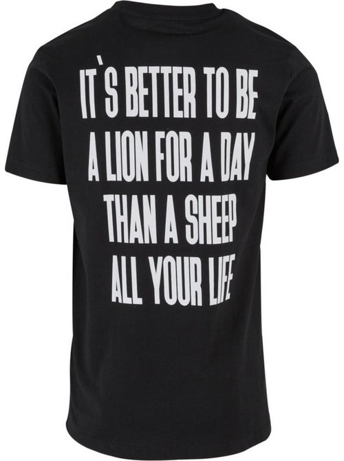 T-shirt motif/style visage de lion - mister tee - Kiabi