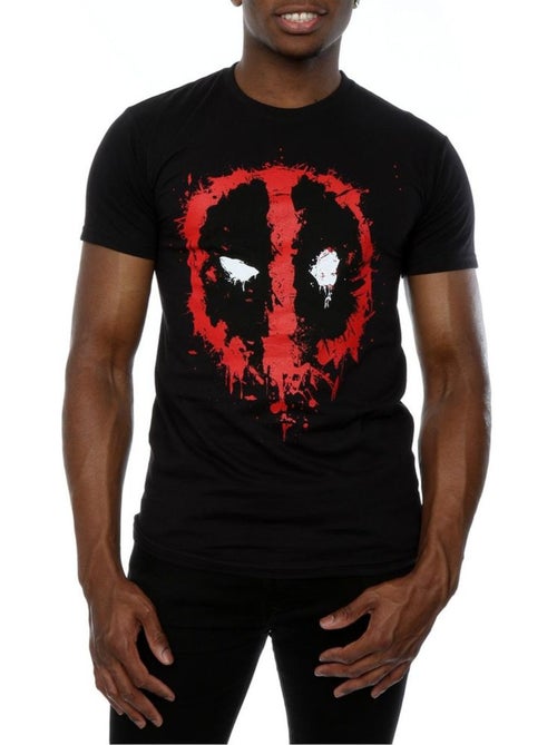 T-shirt motif/style visage écrasé - deadpool (deadpool) - Kiabi T-shirt motif/style visage écrasé - deadpool (deadpool) - Kiabi