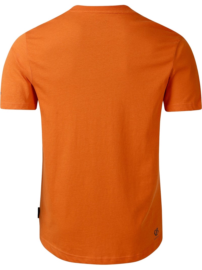 T-shirt motif/style vtt movement - dare 2b Orange - Kiabi