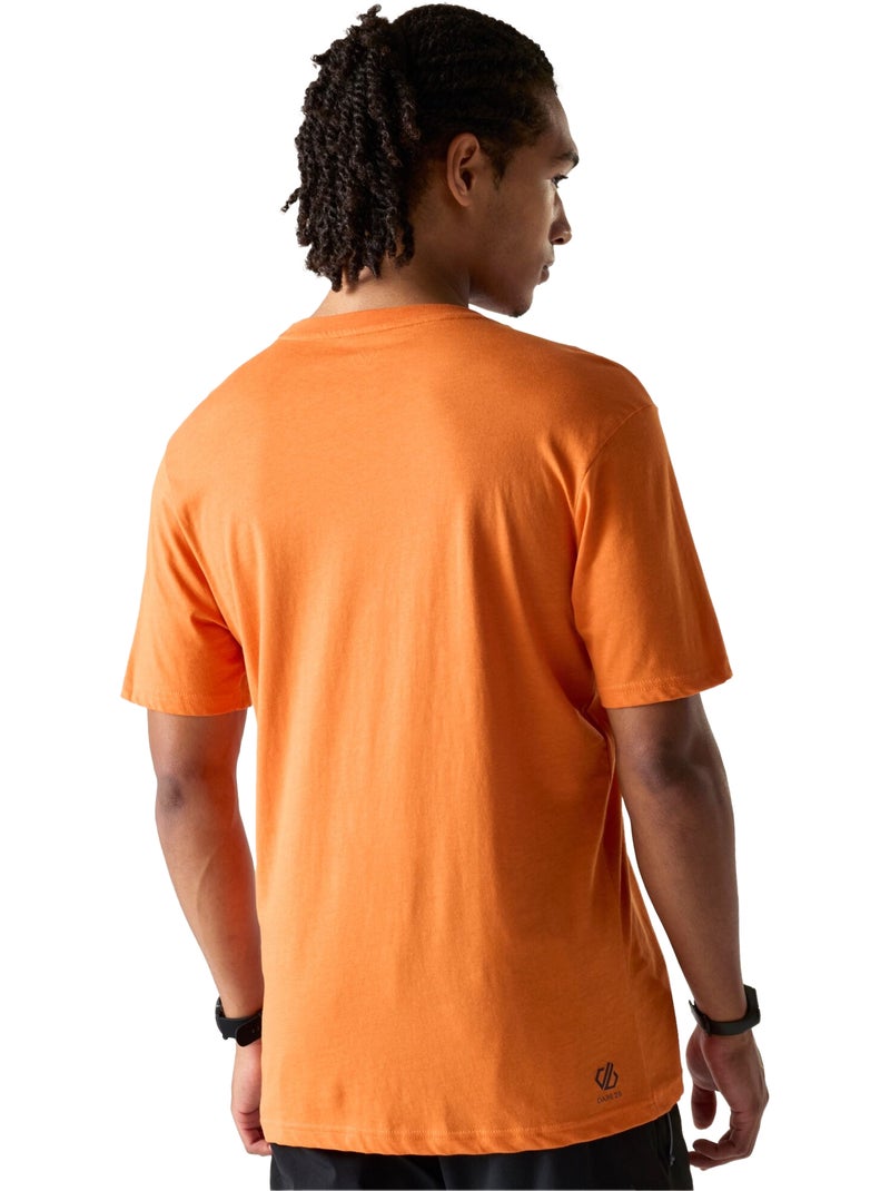 T-shirt motif/style vtt movement - dare 2b Orange - Kiabi