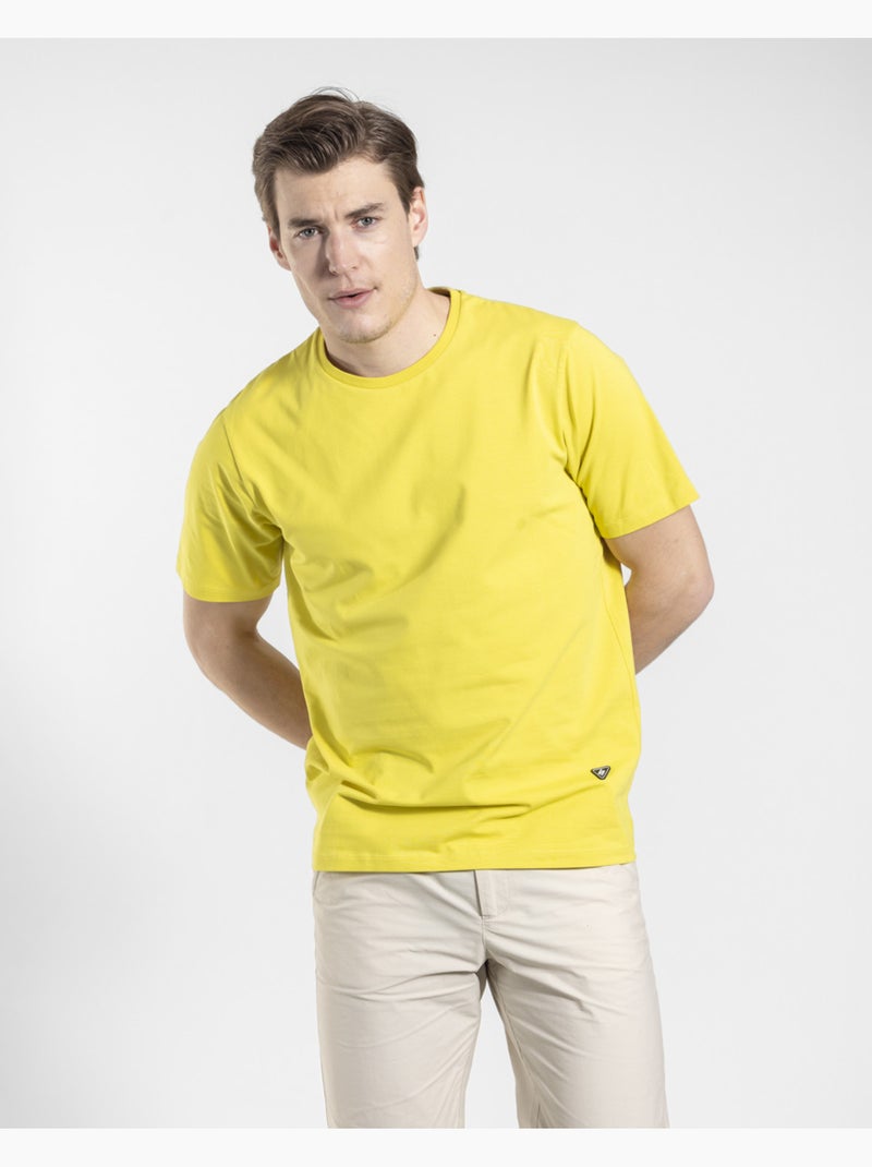 T-shirt Move   Regular - New Man Jaune - Kiabi