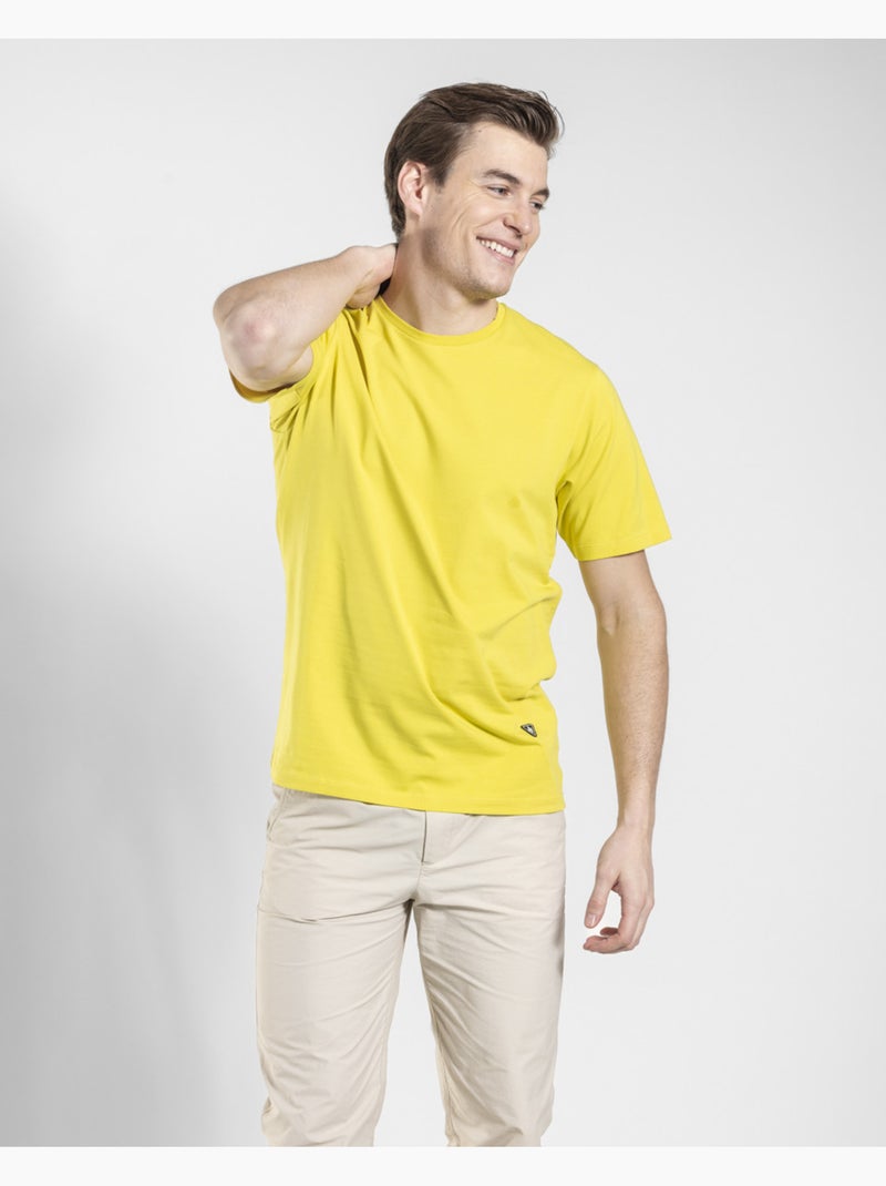 T-shirt Move   Regular - New Man Jaune - Kiabi