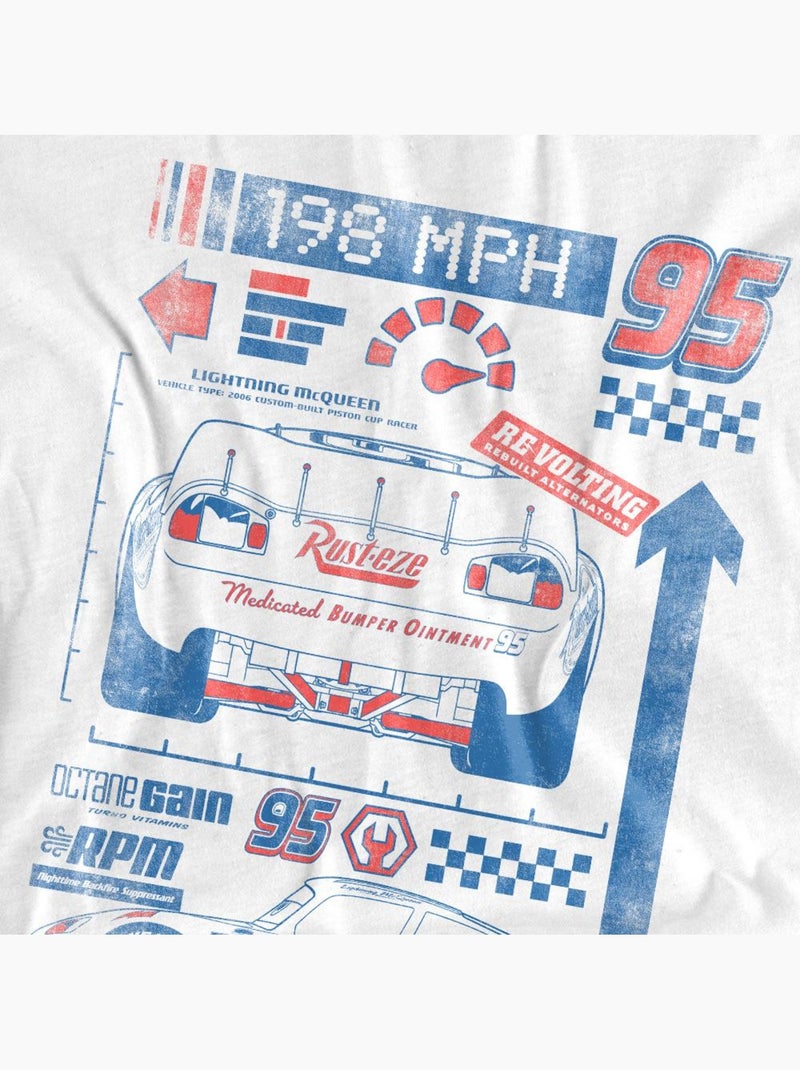 T-shirt mph - voitures Blanc - Kiabi