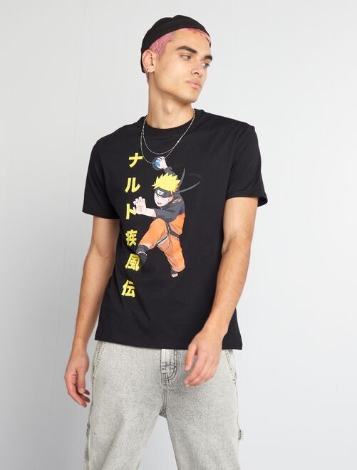 T-shirt 'Naruto' à col rond - Kiabi