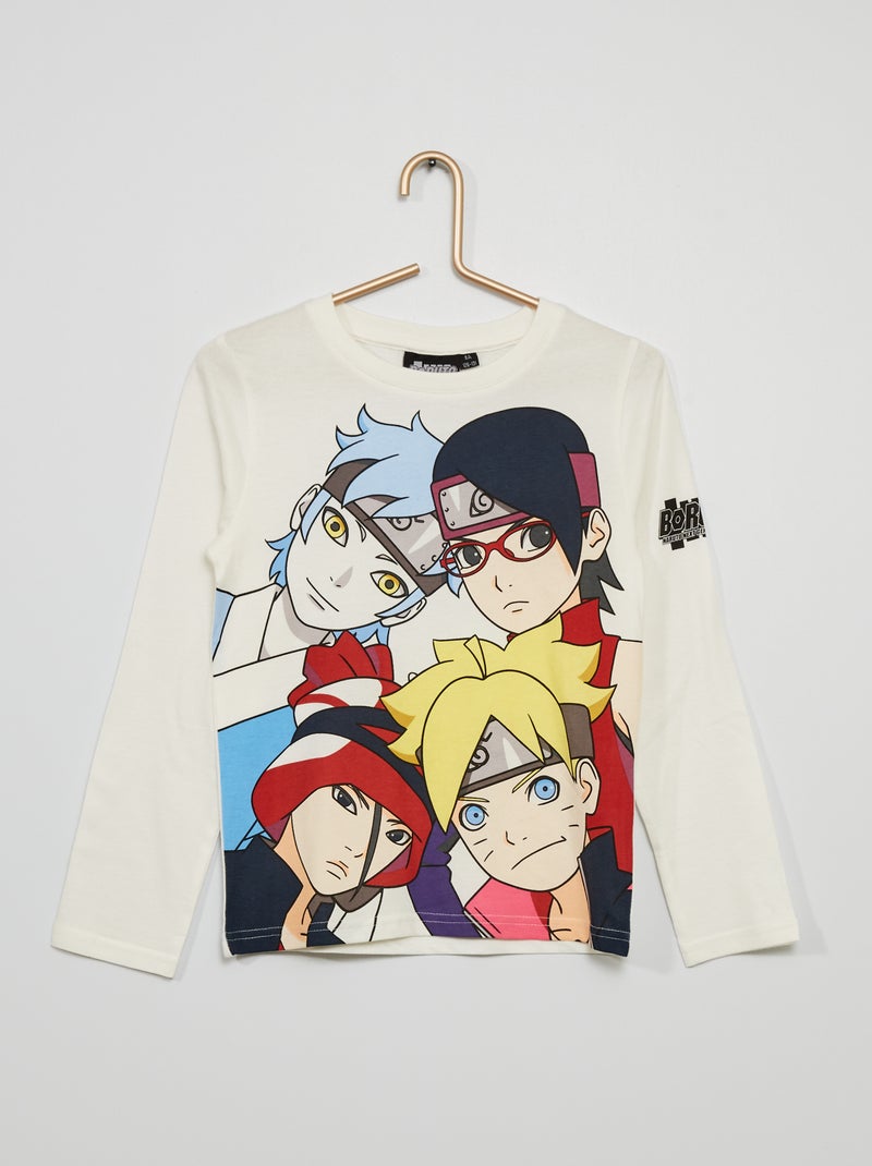 T-shirt 'Naruto' blanc - Kiabi