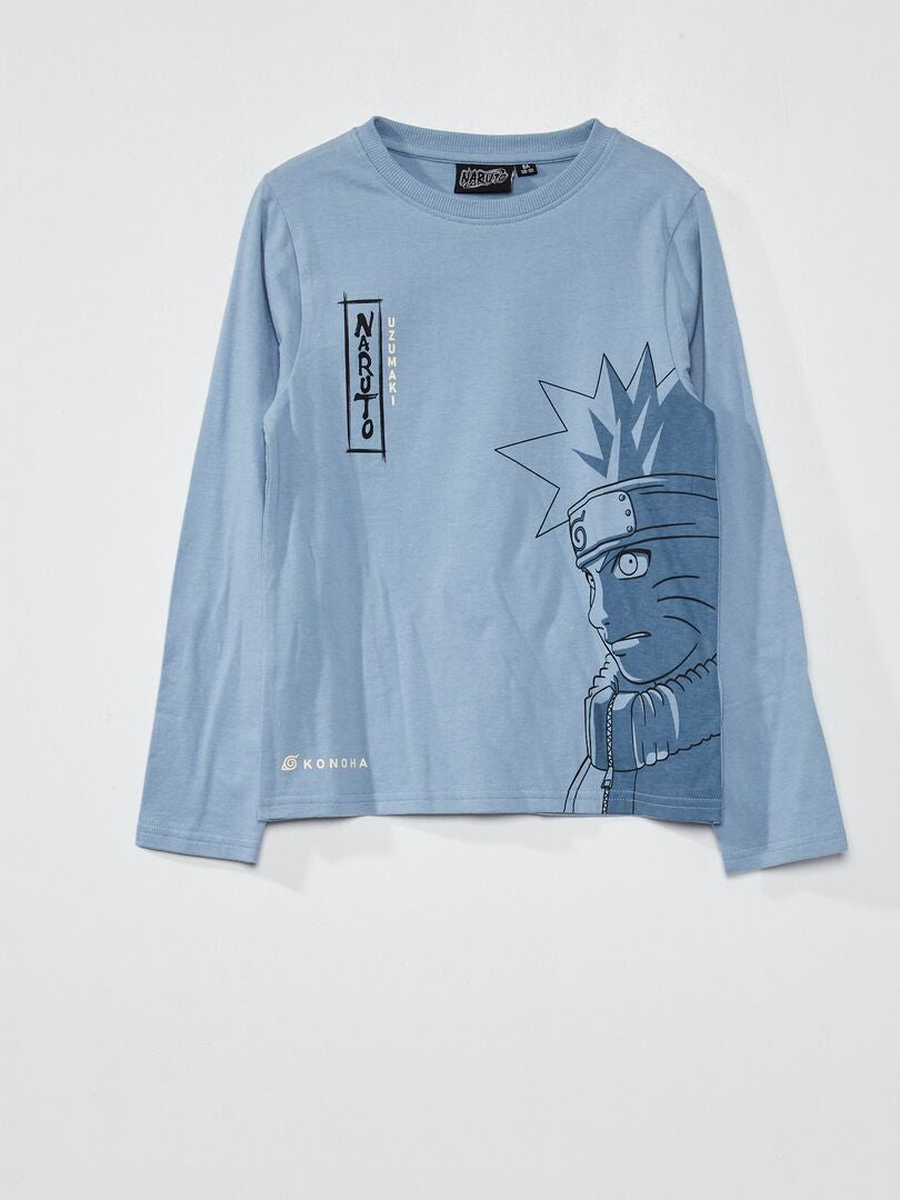 T-shirt 'Naruto' en jersey Bleu - Kiabi