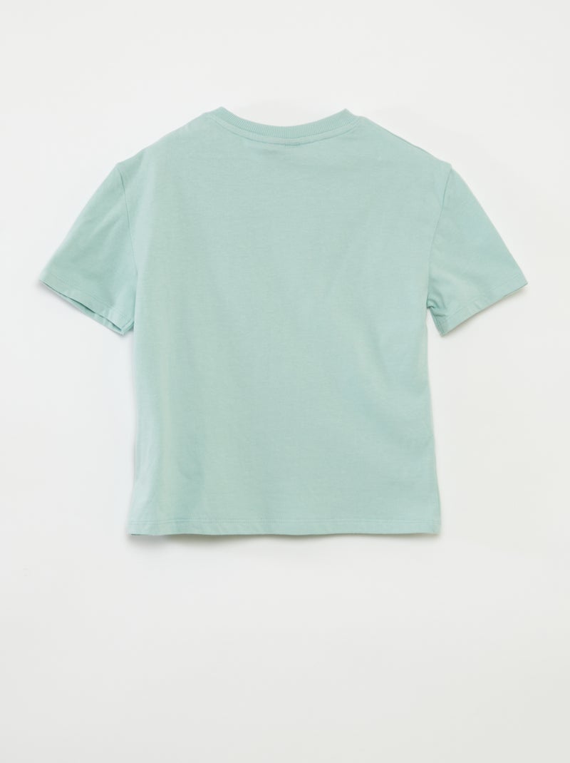 T-shirt 'Naruto' manches courtes - So Easy VERT - Kiabi