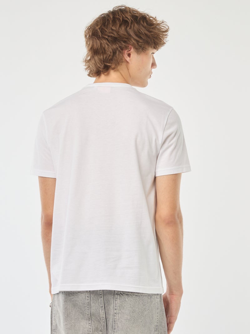 T-shirt 'Naruto' manches courtes imprimé Blanc - Kiabi