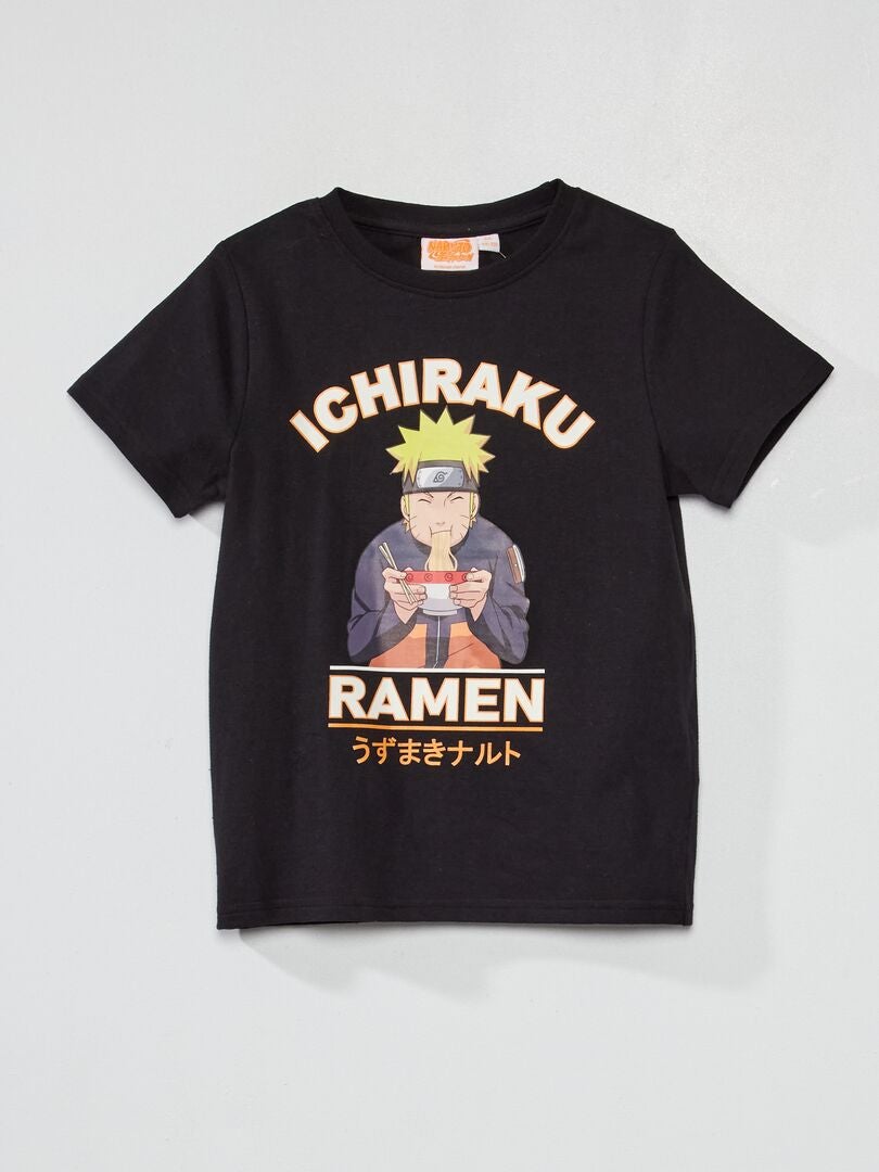 T-shirt 'Naruto' noir - Kiabi
