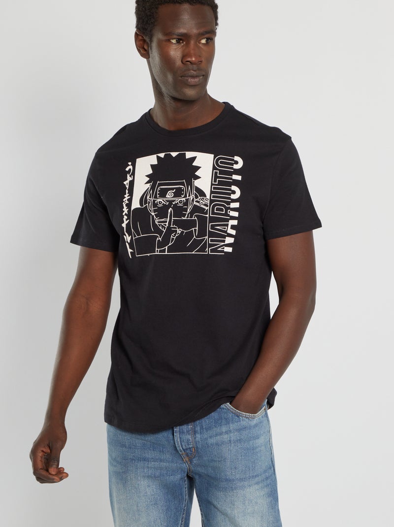 T-shirt 'Naruto' noir - Kiabi
