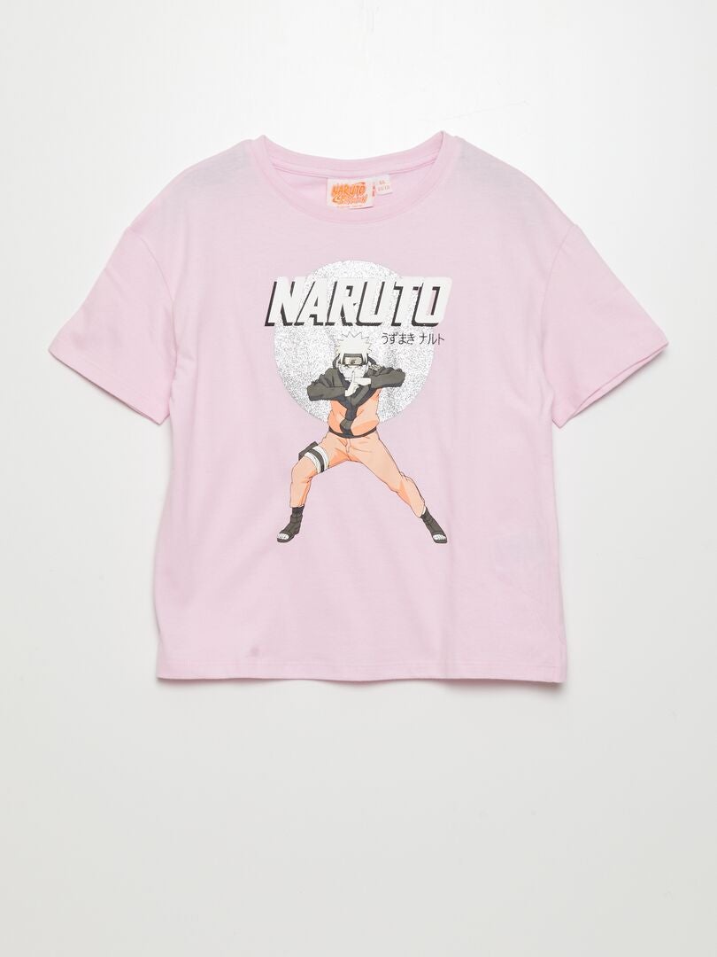 T-shirt 'Naruto' Rose - Kiabi