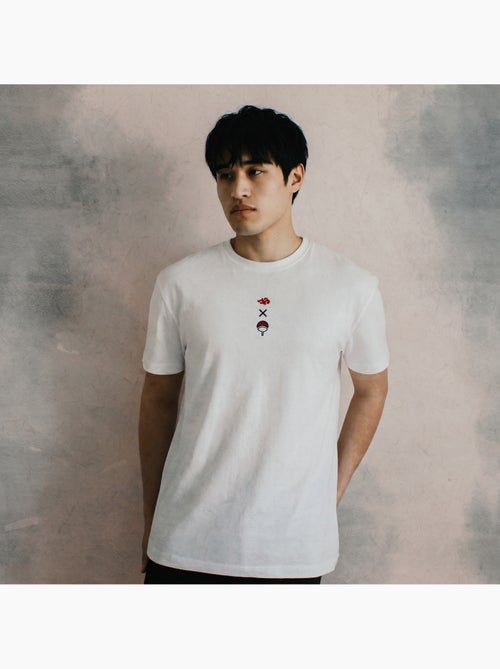 T-shirt naruto shippuden akatsuki x uchiha - regular - Kiabi