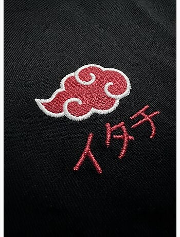 T-shirt naruto shippuden itachi uchiha nuage akatsuki - regular