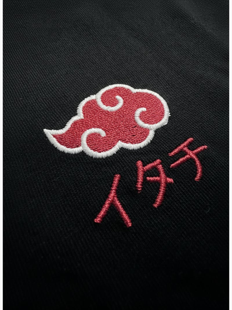 T-shirt naruto shippuden itachi uchiha nuage akatsuki - regular Noir - Kiabi