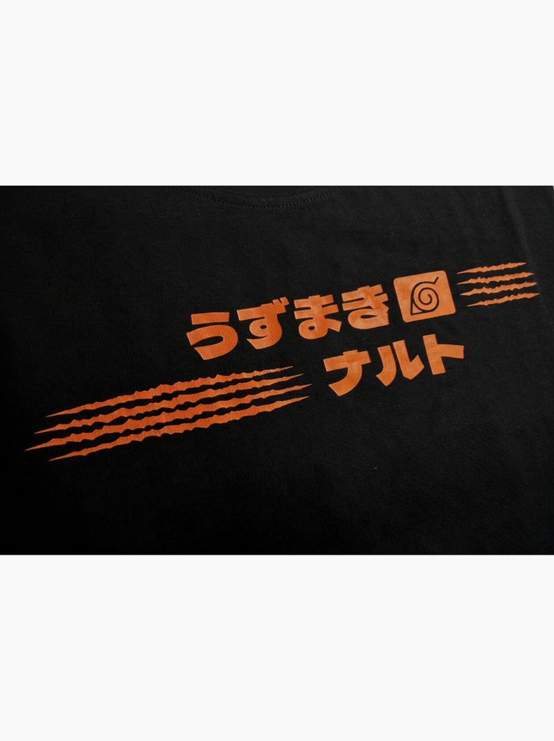 T-shirt Naruto Shippuden Kyubi - Regular Noir - Kiabi