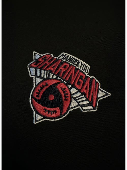 T-shirt naruto shippuden sasuke sharingan 3d - regular - Kiabi