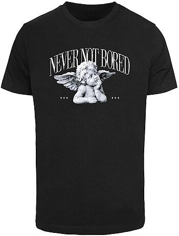 T-shirt never not bored - mister tee