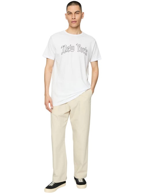 T-shirt new york wording - mister tee - Kiabi