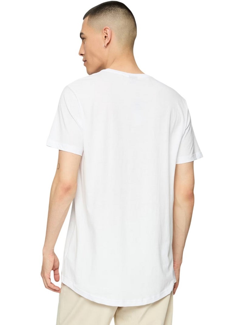 T-shirt new york wording - mister tee Blanc - Kiabi