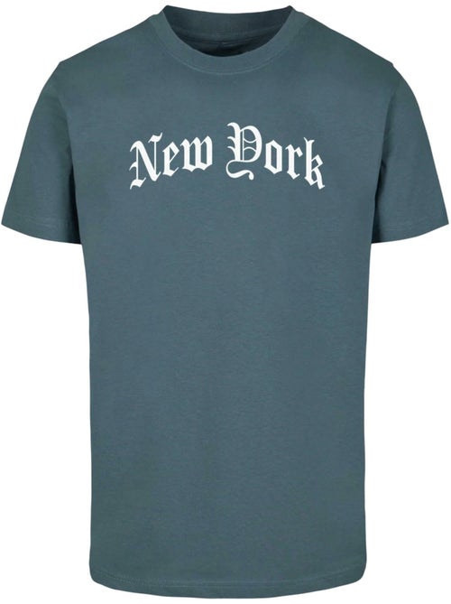 T-shirt new york wording - mister tee - Kiabi