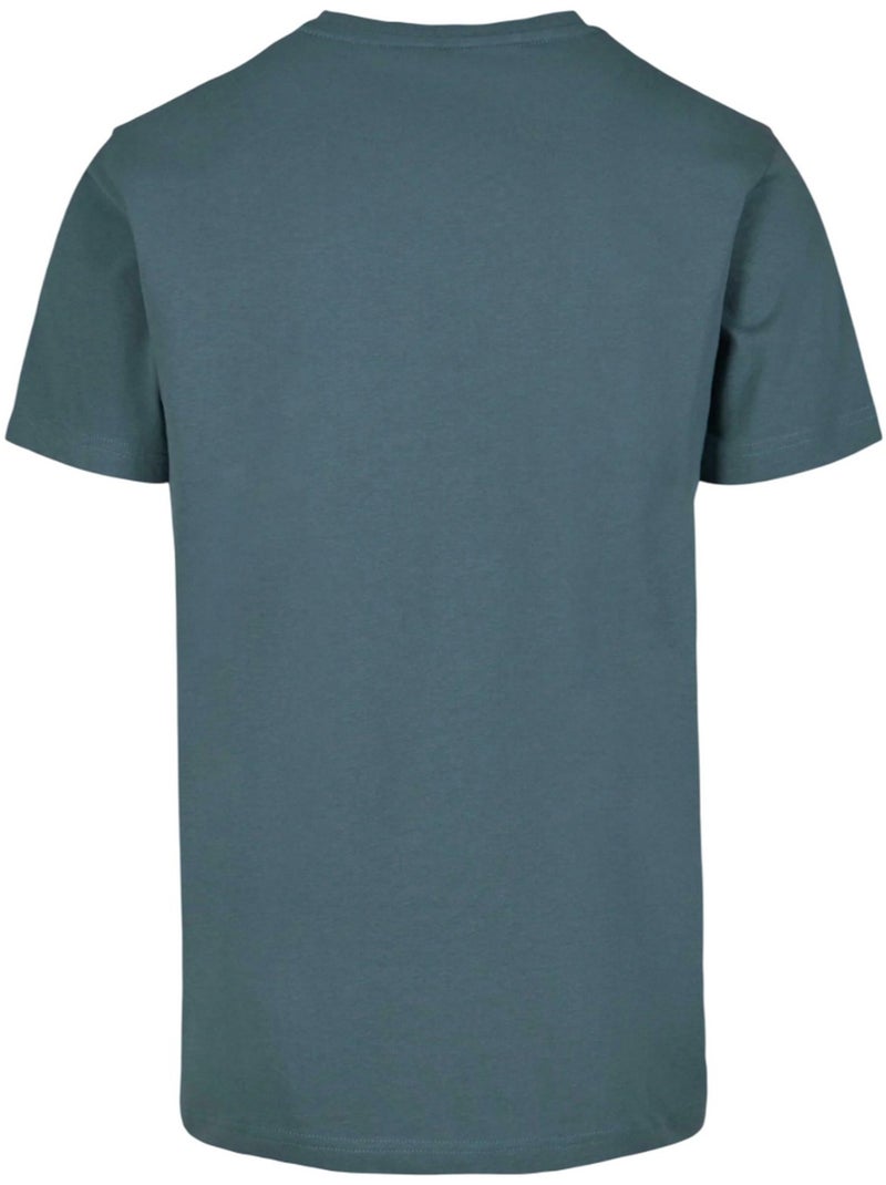 T-shirt new york wording - mister tee Bleu turquoise - Kiabi