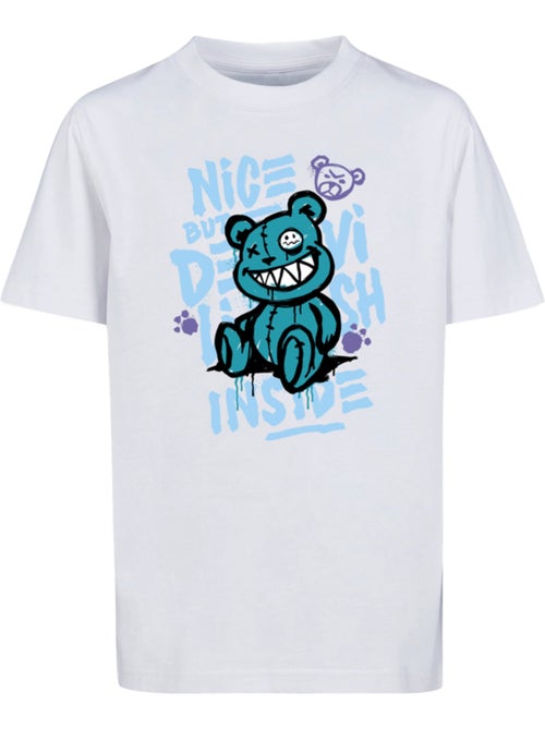 T-shirt nice but devilish - mister tee - Kiabi T-shirt nice but devilish - mister tee - Kiabi