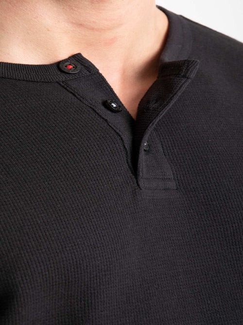 T-shirt nid d'abeille coton PALTON 'Rica Lewis' - Kiabi