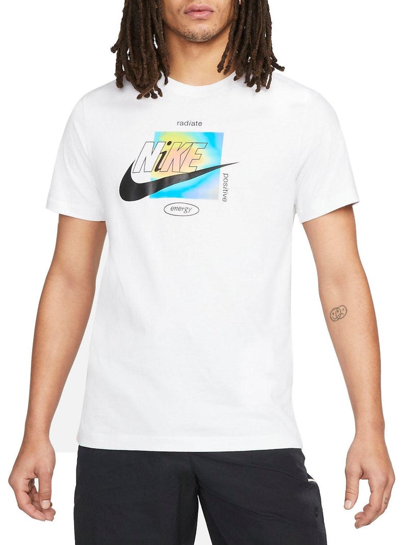 T-shirt Nike T-shirt Sportswear Blanc - Kiabi