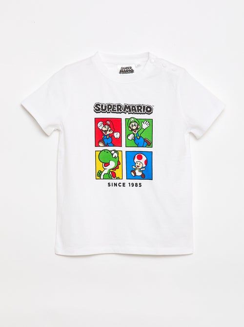 T-shirt 'Nintendo' 'Mario' - Collection facile à enfiler - Kiabi
