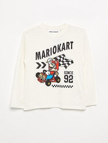 T-shirt 'Nintendo' 'Mario' manches longues
