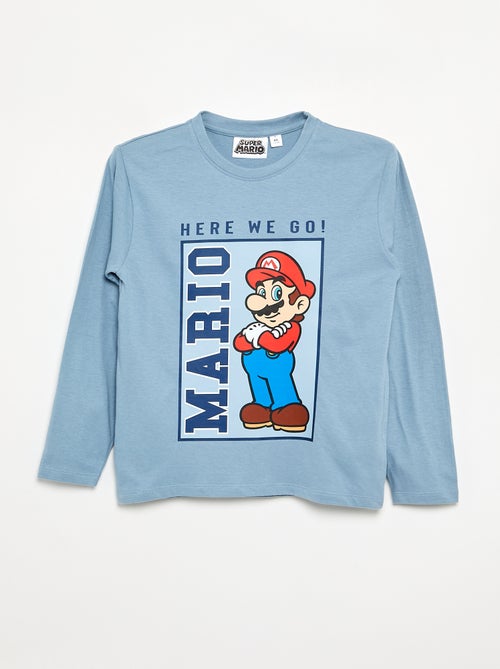 T-shirt 'Nintendo' 'Mario' manches longues - Kiabi T-shirt 'Nintendo' 'Mario' manches longues - Kiabi