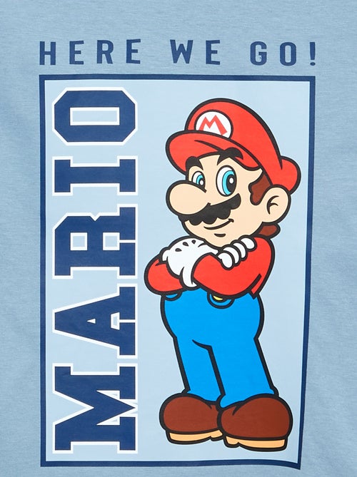 T-shirt 'Nintendo' 'Mario' manches longues - Kiabi T-shirt 'Nintendo' 'Mario' manches longues - Kiabi