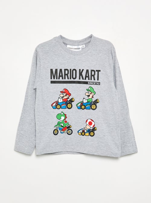 T-shirt 'Nintendo' 'Mario' manches longues - Kiabi T-shirt 'Nintendo' 'Mario' manches longues - Kiabi