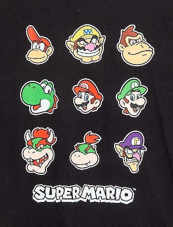 T-shirt 'Nintendo' 'Mario' manches longues