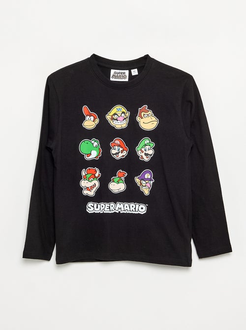 T-shirt 'Nintendo' 'Mario' manches longues - Kiabi T-shirt 'Nintendo' 'Mario' manches longues - Kiabi