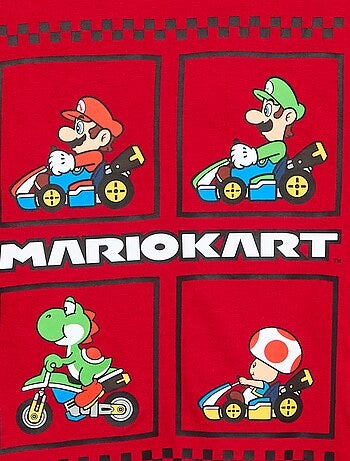 T-shirt 'Nintendo' 'Mario' manches longues