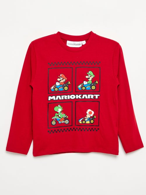 T-shirt 'Nintendo' 'Mario' manches longues - Kiabi T-shirt 'Nintendo' 'Mario' manches longues - Kiabi