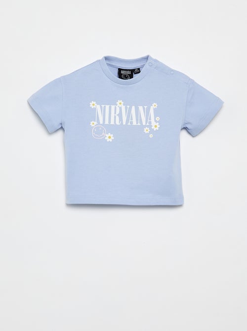 T-shirt 'Nirvana' à manches courtes - Kiabi