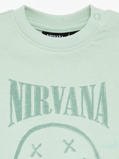 T-shirt 'Nirvana' à manches courtes - Kiabi