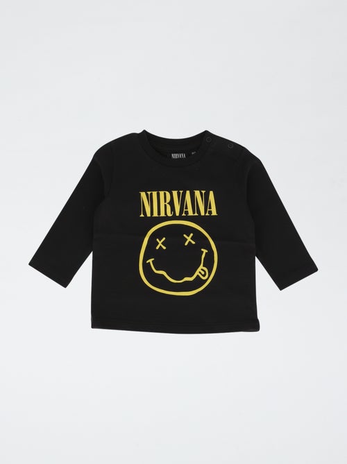 T-shirt 'Nirvana' à manches longues - Kiabi T-shirt 'Nirvana' à manches longues - Kiabi