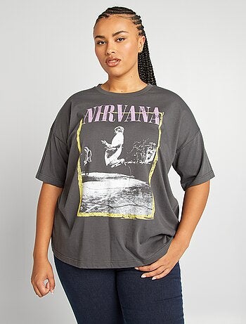 T-shirt 'Nirvana' en jersey