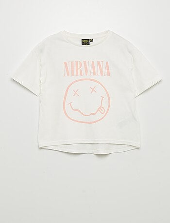 T-shirt 'Nirvana'  manches courtes
