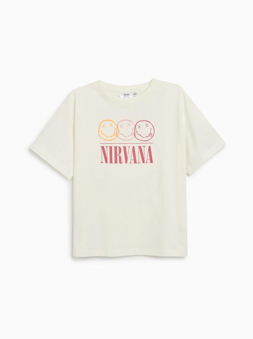 T-shirt « Nirvana » MO Fashion - Kiabi