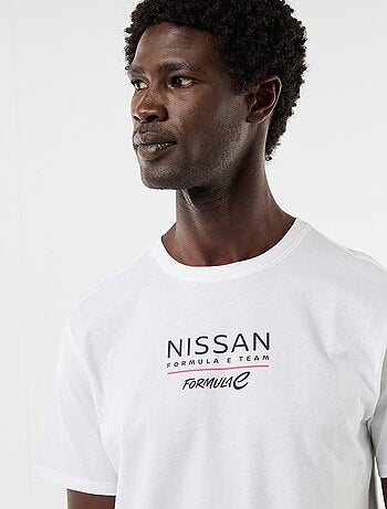 T-shirt 'Nissan' 'Formula E Team' à manches courtes