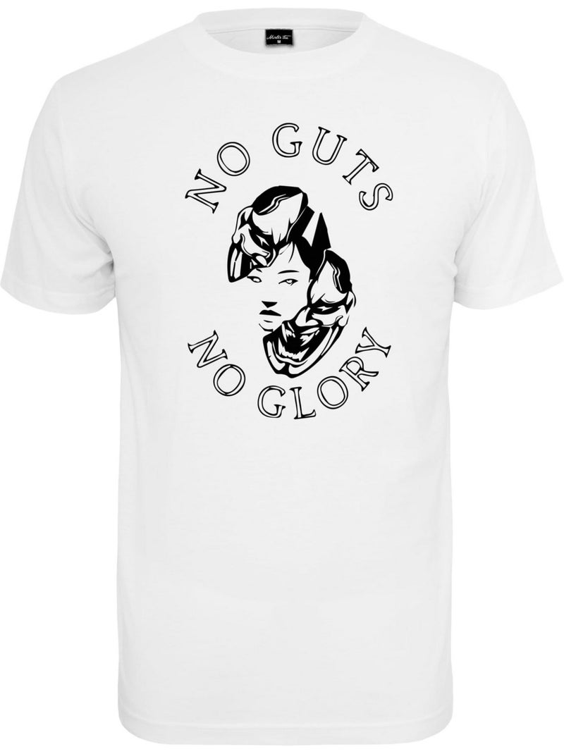 T-shirt no guts no glory - mister tee Blanc - Kiabi