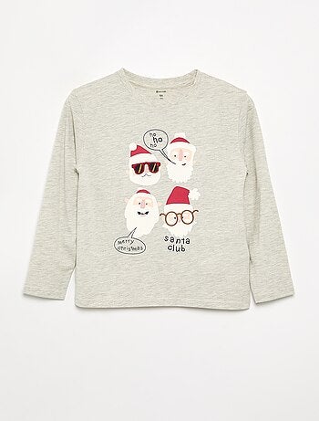 T-shirt 'Noël' à manches longues