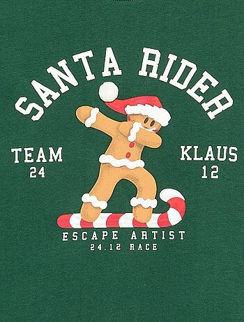 T-shirt 'Noël' à manches longues